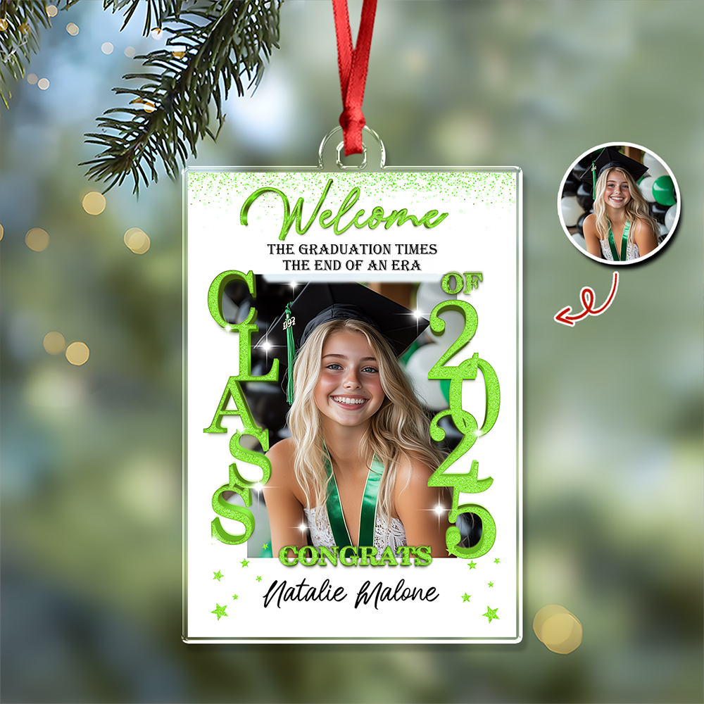 The End Of An Era - Personalized Custom Acrylic Ornament