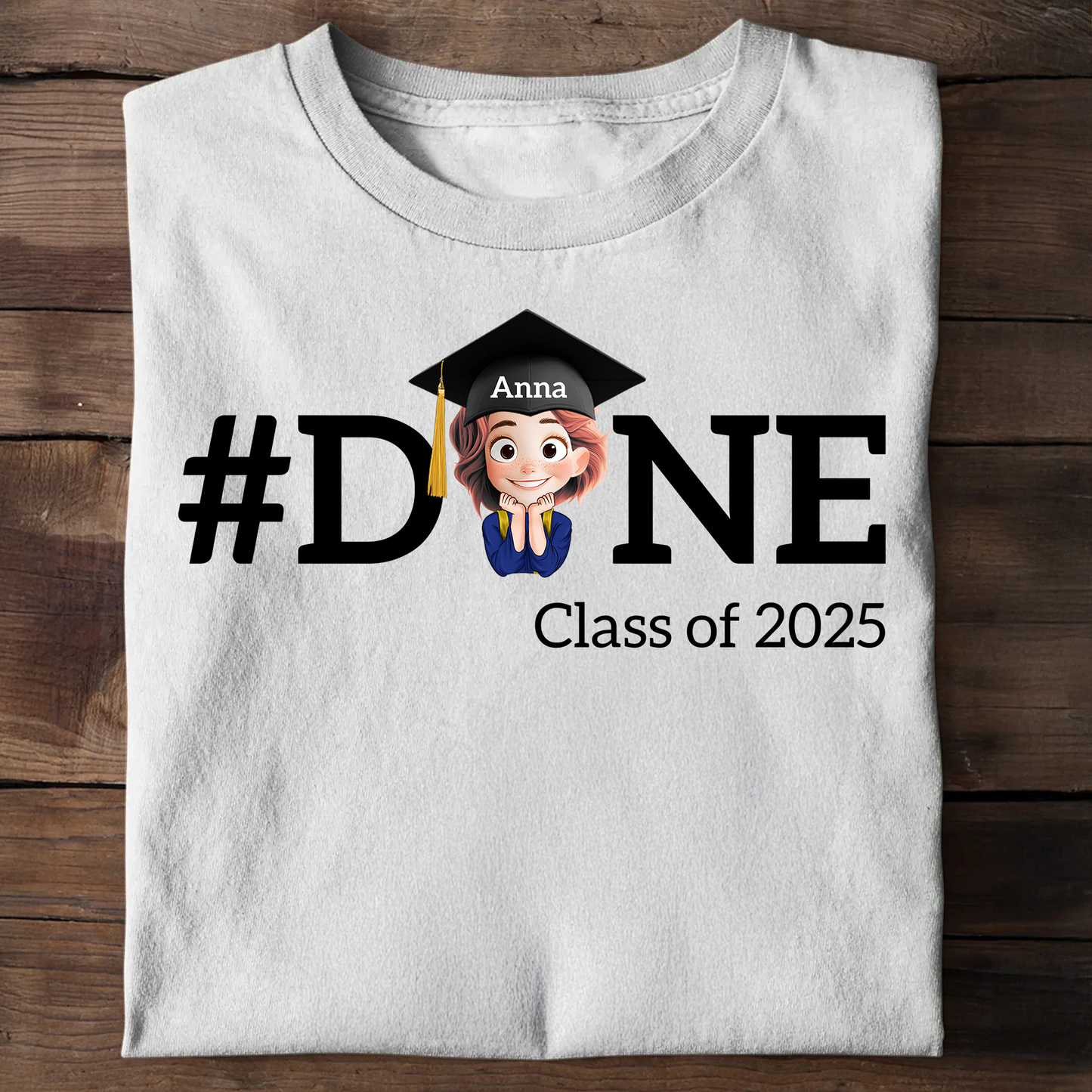 Done 2025 Graduate T-Shirt  - Graduation Unisex T-Shirt