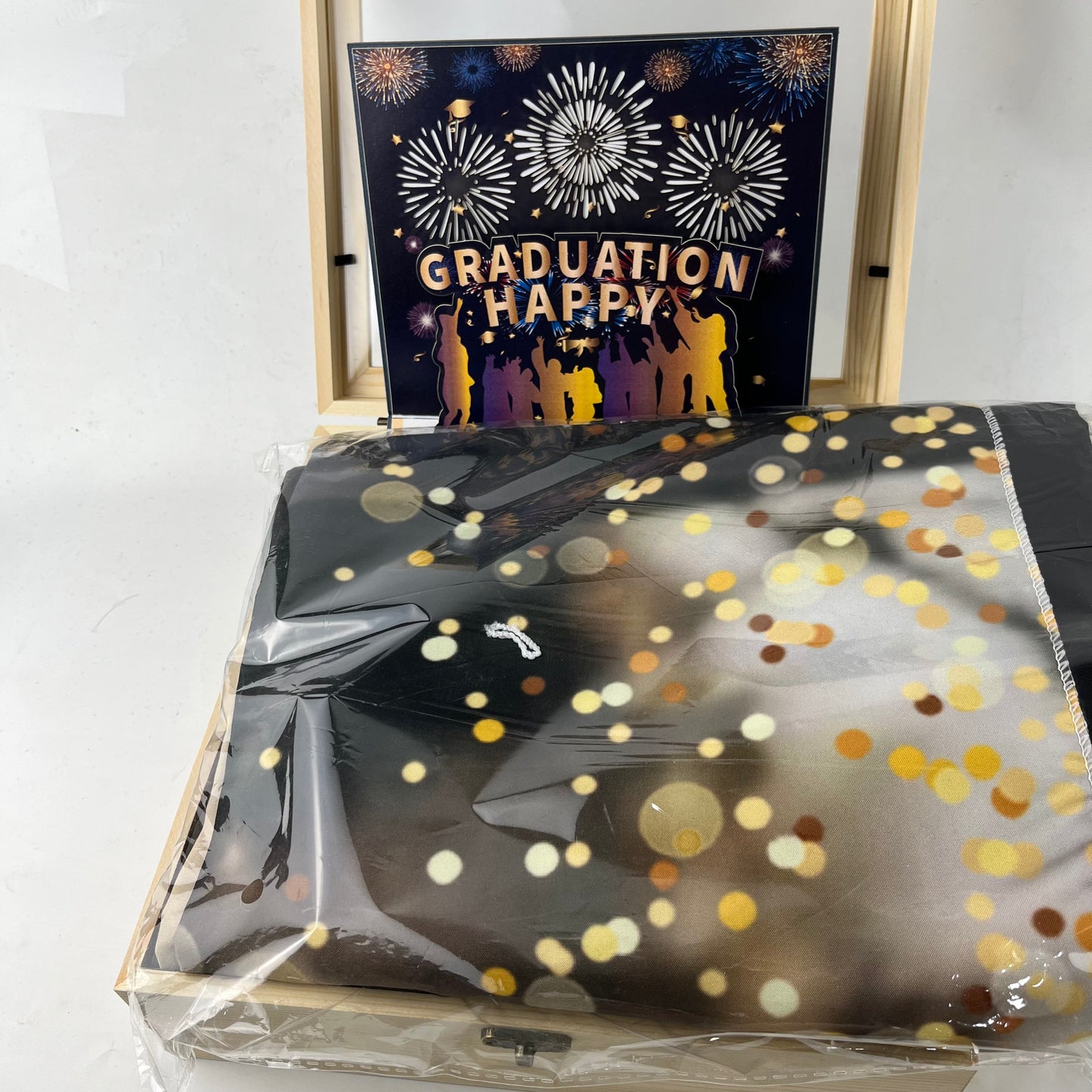 Gradcustom GIitter Styles 2025 Congratulations Class Of 2025 - Graduation Garage Door Decoration