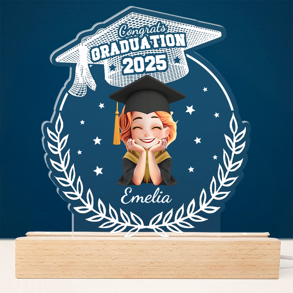 Graduation Gifts Custom Night Light - Graduation Gift - Night Light Plaque