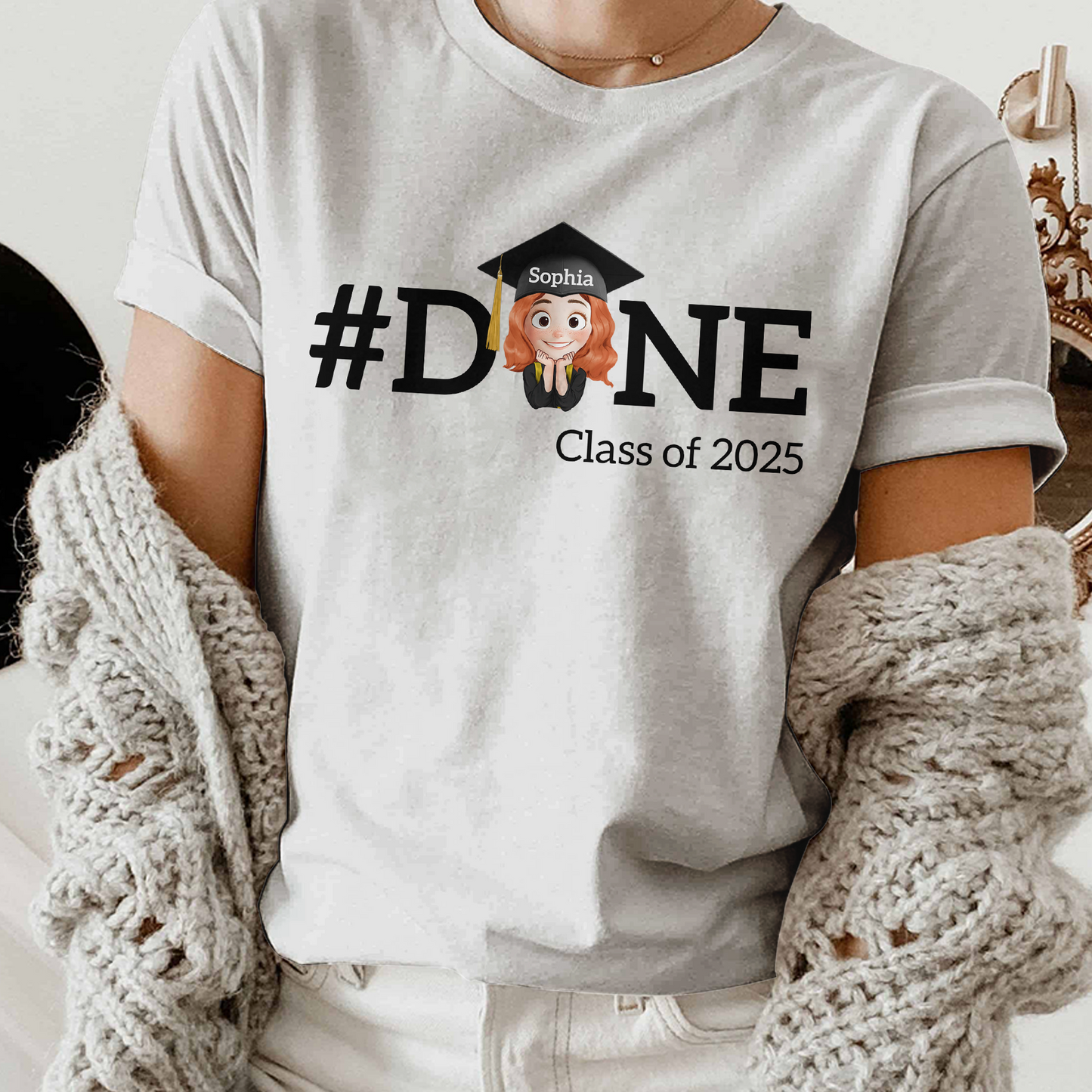 Done 2025 Graduate T-Shirt  - Graduation Unisex T-Shirt