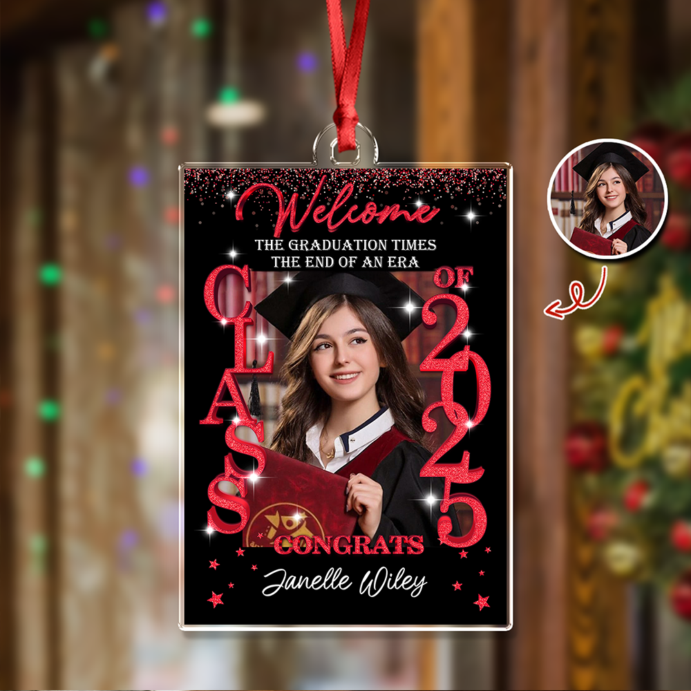 The End Of An Era - Personalized Custom Acrylic Ornament