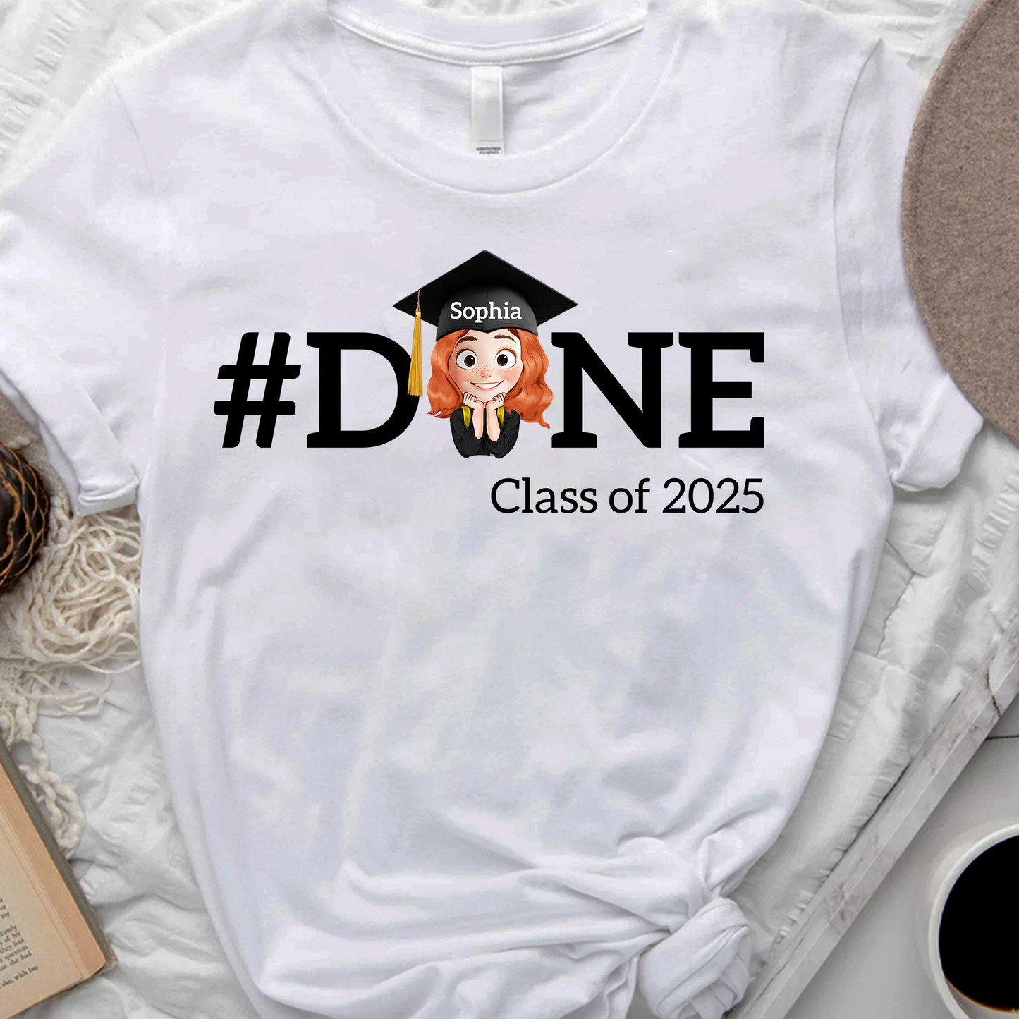 Done 2025 Graduate T-Shirt  - Graduation Unisex T-Shirt