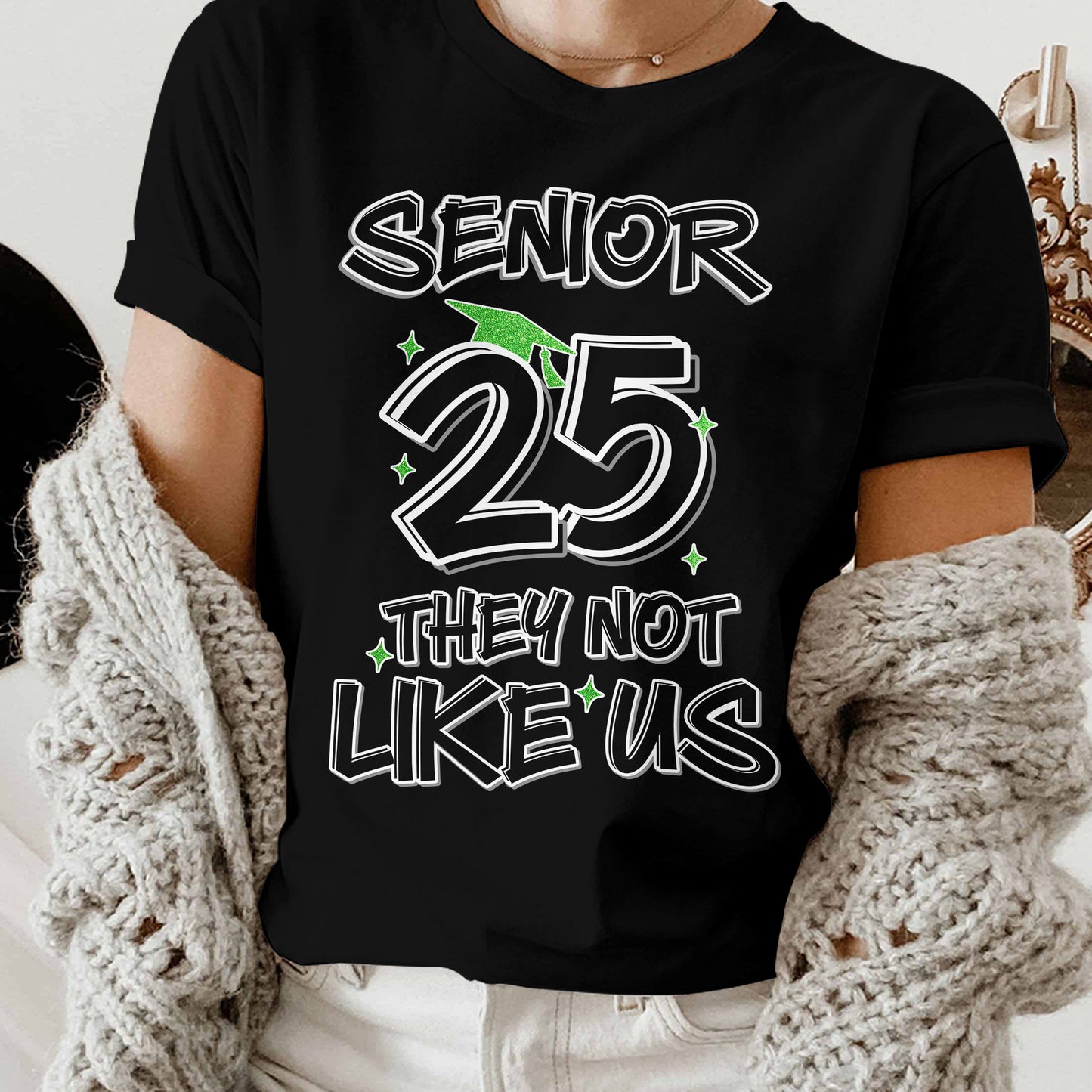 Senior Graduation Class Of 2025 T-Shirt - Graduation Unisex T-Shirt