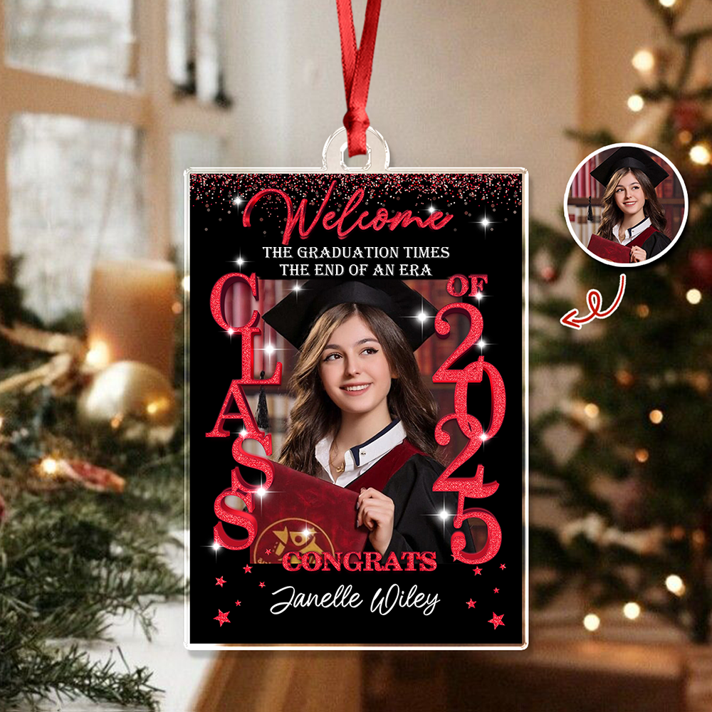 The End Of An Era - Personalized Custom Acrylic Ornament