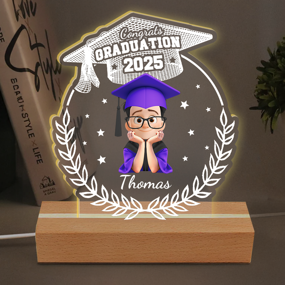 Graduation Gifts Custom Night Light - Graduation Gift - Night Light Plaque