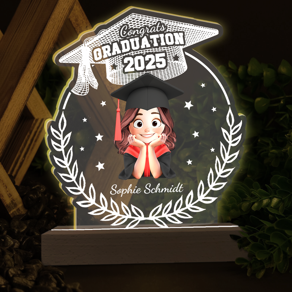 Graduation Gifts Custom Night Light - Graduation Gift - Night Light Plaque