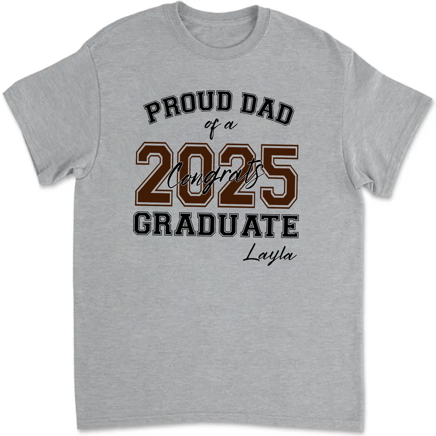 Proud Of You 2025 Graduation Class Of 2025 T-Shirt - Graduation Unisex T-Shirt