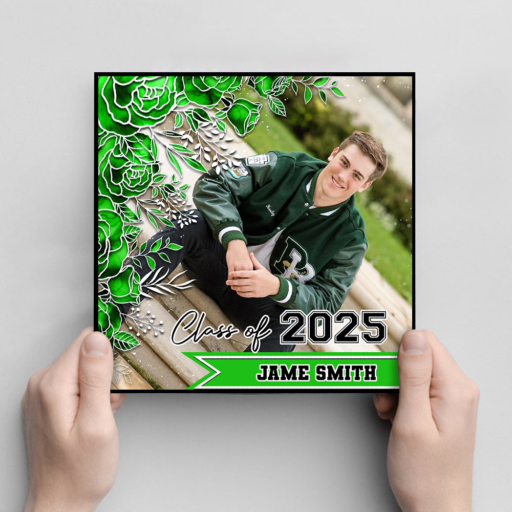 Flower Graduation Cap Topper Class Of 2025 - Graduation Decoration - Decorations For Grad Cap