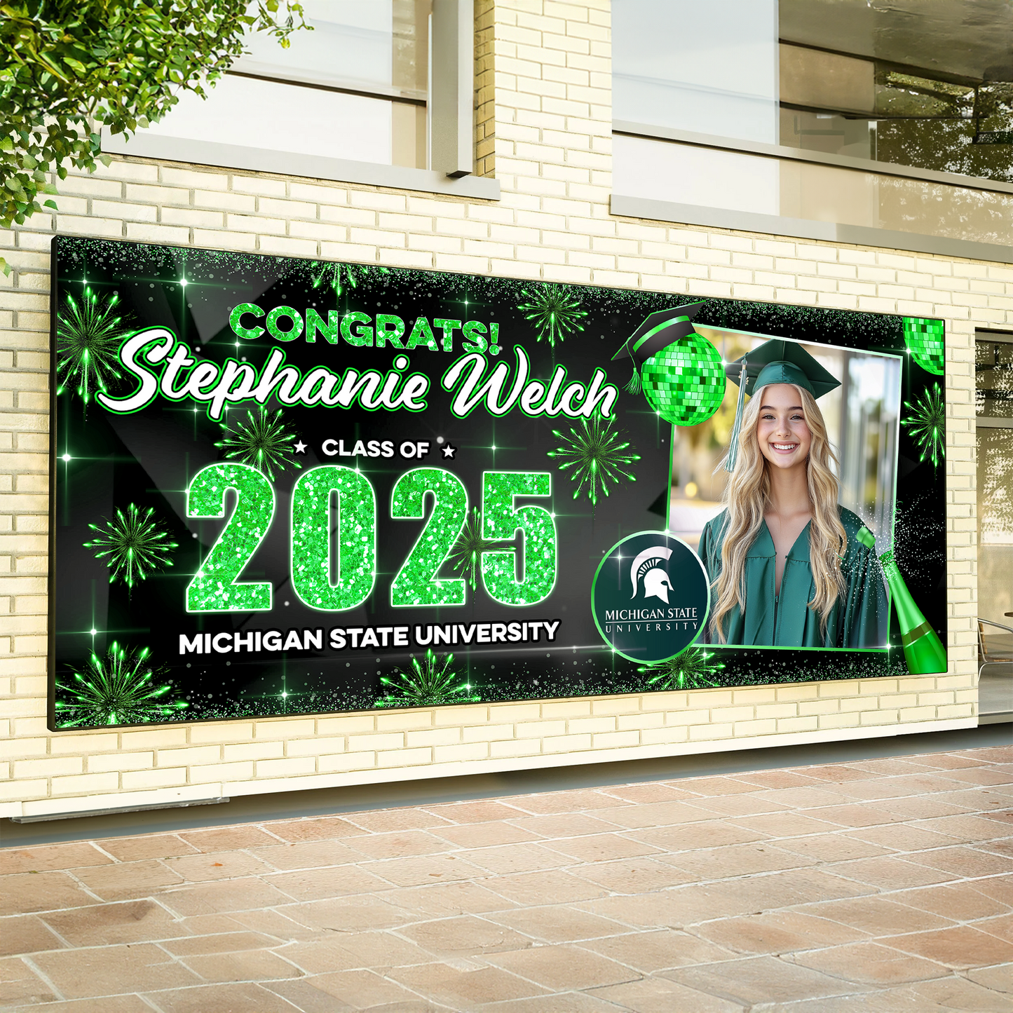 Trending 2025 Congratulations Class Of 2025 - Graduation Garage Door Decorations, Single Garage, Garage Door Banner
