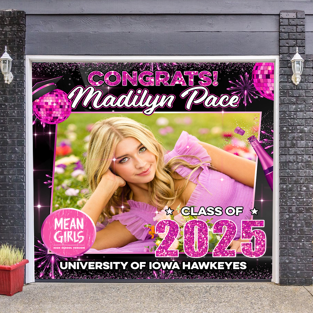 Trending 2025 Congratulations Class Of 2025 - Graduation Garage Door Decorations, Single Garage, Garage Door Banner