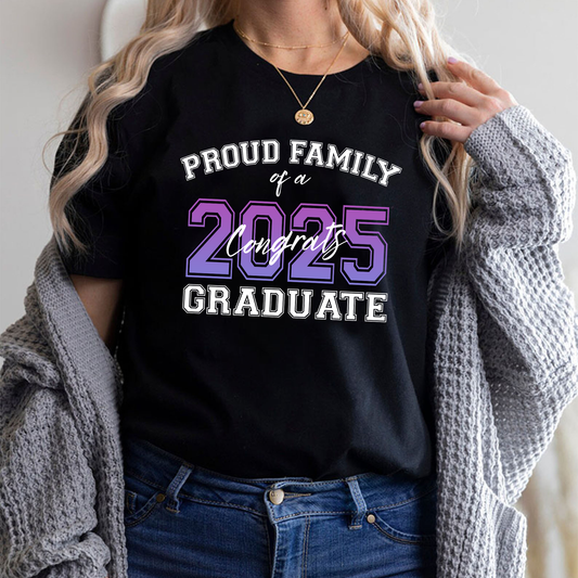 Personalized Proud Family T-Shirts of Graduate- Unisex & All Sizes