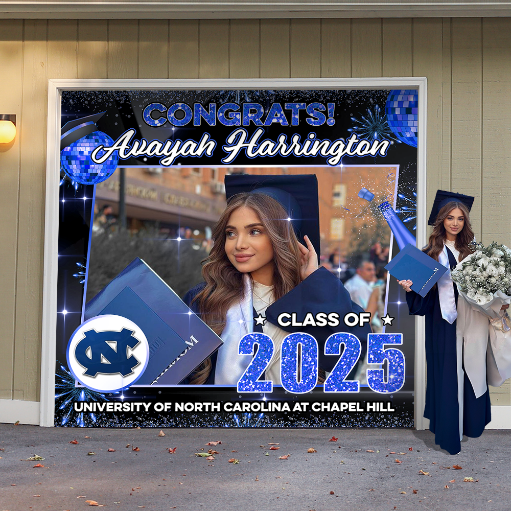 Trending 2025 Congratulations Class Of 2025 - Graduation Garage Door Decorations, Single Garage, Garage Door Banner