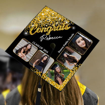 Personalized Graduation Cap Topper Class Of 2025 - Graduation Decoration - Decorations For Grad Cap