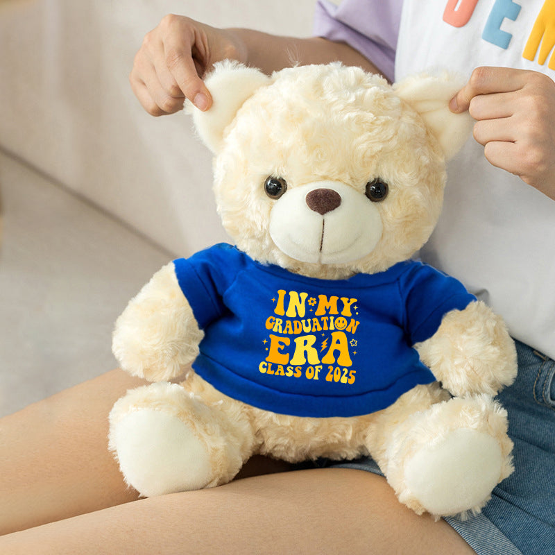 In My Graduation Era Class Of 2025 - Kindergarten Teddy Bear With Personalized Shirt