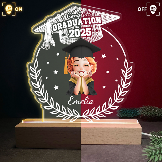 Graduation Gifts Custom Night Light - Graduation Gift - Night Light Plaque