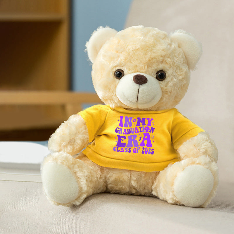 In My Graduation Era Class Of 2025 - Kindergarten Teddy Bear With Personalized Shirt