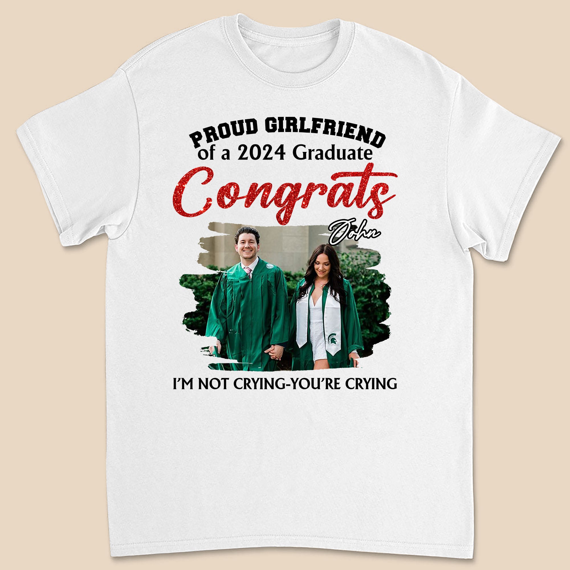 Proud Family Of Senior Graduation Class Of 2024 T-Shirt - Graduation Unisex T-Shirt