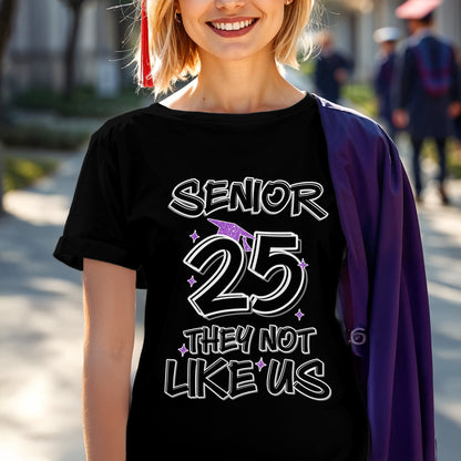 Senior Graduation Class Of 2025 T-Shirt  - Graduation Unisex T-Shirt