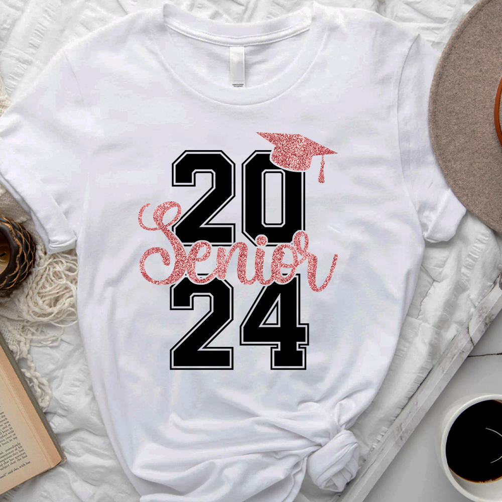 Senior Graduation Class Of 2024 T-Shirt - Graduation Unisex T-Shirt