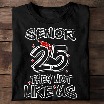 Senior Graduation Class Of 2025 T-Shirt  - Graduation Unisex T-Shirt