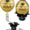 Happy Graduation Balloons, 2025 Congrats Grad Balloons for Party Surprise, Pull Money Balloon Box for Cash