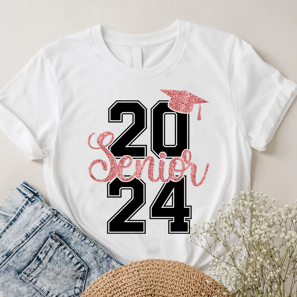 Senior Graduation Class Of 2024 T-Shirt - Graduation Unisex T-Shirt