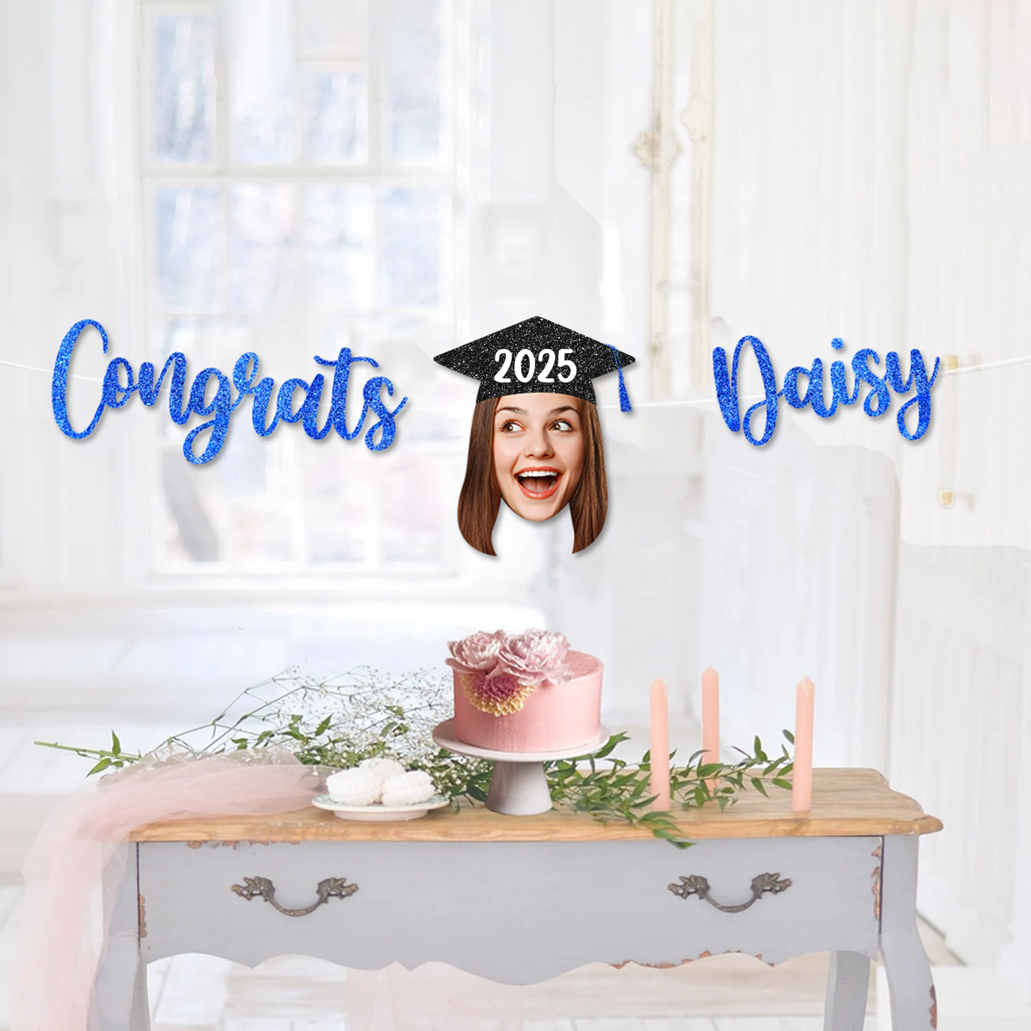 Graduation Banner Class of 2025, Graduation Party Decorations, Personalized Graduation Party Decorations 2025 V2