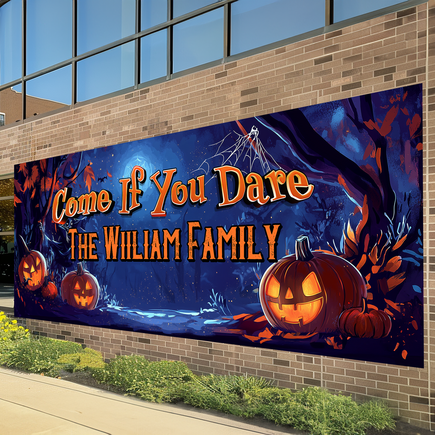 Halloween Garage Door Decorations, Single Garage, Garage Door Banner Covers - Garage Door Banner Decorations