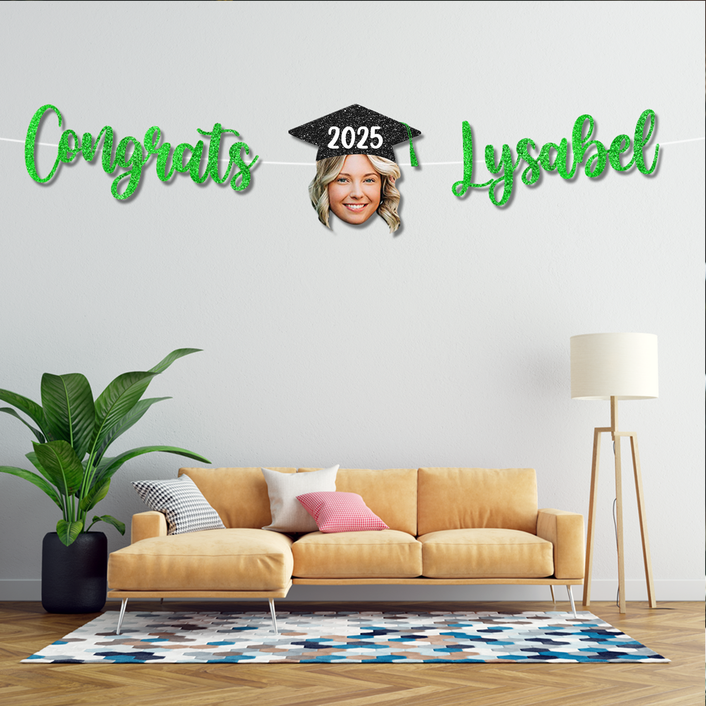 Graduation Banner Class of 2025, Graduation Party Decorations, Personalized Graduation Party Decorations 2025 V2