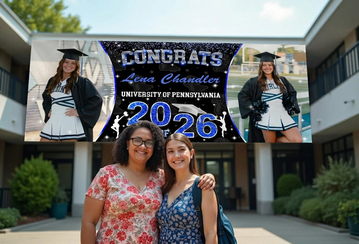Show Your Pride with a Banner as Unique as Your Graduate